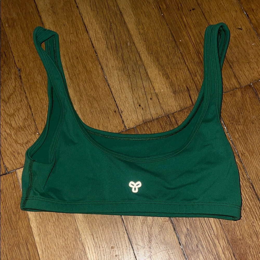 Aritzia TNA Green Sports Bra